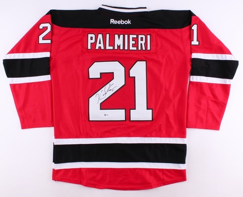 Kyle Palmieri Signed Devils Jersey (Beckett ) 26th Overall pick 2009 NHL Draft - Picture 1 of 5
