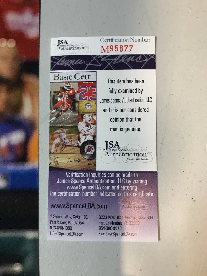 Odubel Herrera Autograph Signed Phillies 16x20 Photo JSA - Image 4 of 4