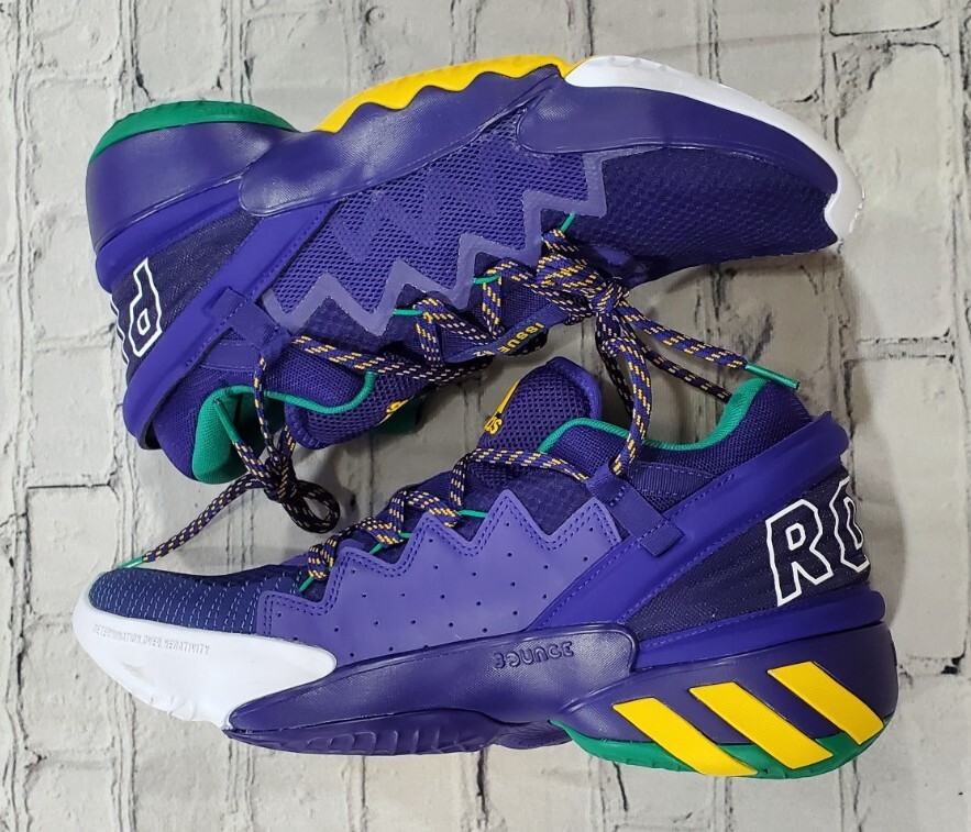 Adidas D.O.N. Issue 2 Throwback Utah Jazz Purple FV8959 MENS  display picture 1