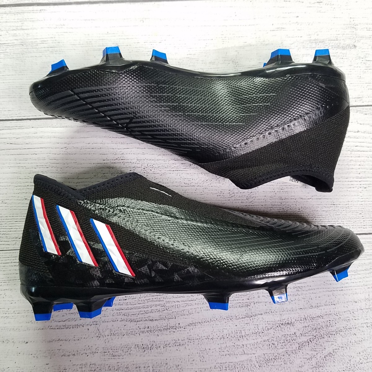 adidas Predator Edge.3 Laceless FG Soccer Cleats Mens Size 5