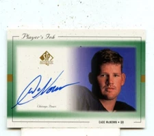 CADE MCNOWN 1999 Upper Deck SP Authentic Player's Ink Auto Autograph  #CM-A