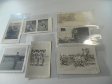 1F15 Vintage estate photo lot of 7 photos 1950's US army snapshots