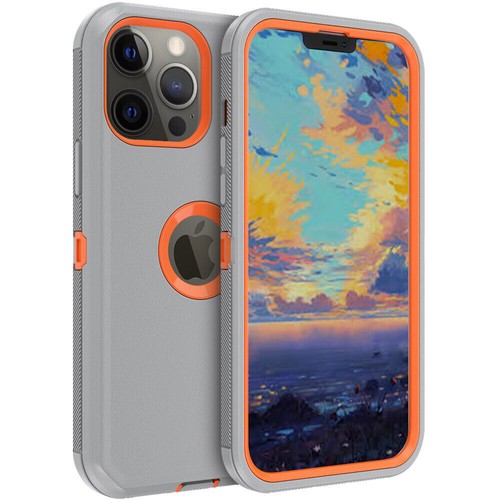 For iPhone 13 Pro 13 Mini 13 Pro Max Shockproof Defender Case Cover+Belt Clip - Picture 61 of 71