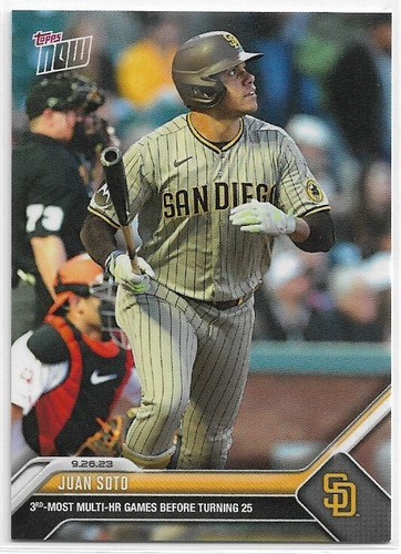 2023 Topps Now 920 Juan Soto