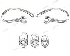 NEW 2 Earclips and 3 S/M/L Adapters Set for Plantronics Voyager 3200 3240 Edge