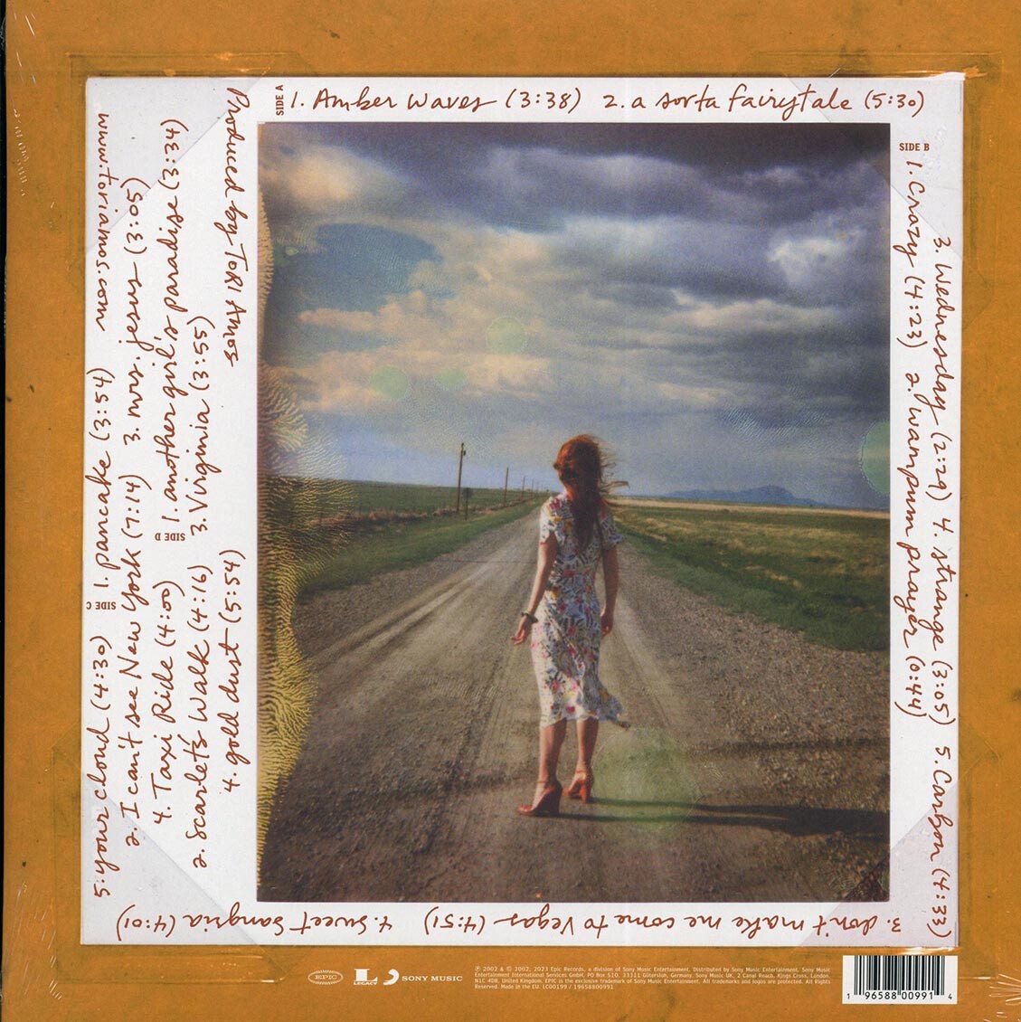 欧LP Amos,tori Scarlets Walk 19658800991 SONY LEGACY 未開封 /00260 Tori Amos – Scarlet's Walk – 2 x Vinyl (Red Translucent