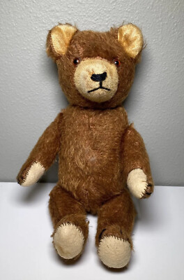 Antique Vintage Germany TEDDY BEAR Jointed Body Mohair 12  Hunchback Hump German