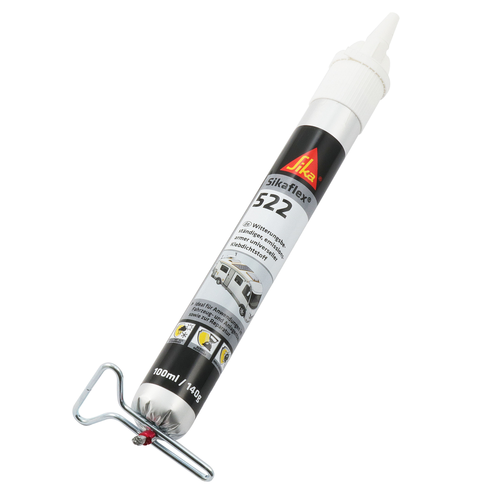 3 X Sikaflex®-522 Nero - 300 Ml Sika522 Sikaflex-522 Black Set Da 3 - Foto 12