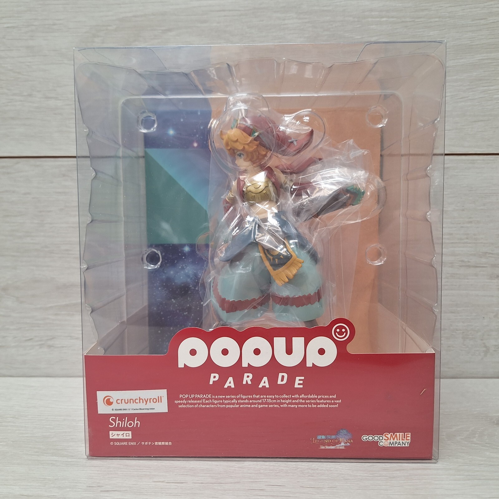 Pop Up Parade Figure - Legend of Mana: The Teardrop Crystal - Shiloh - New
