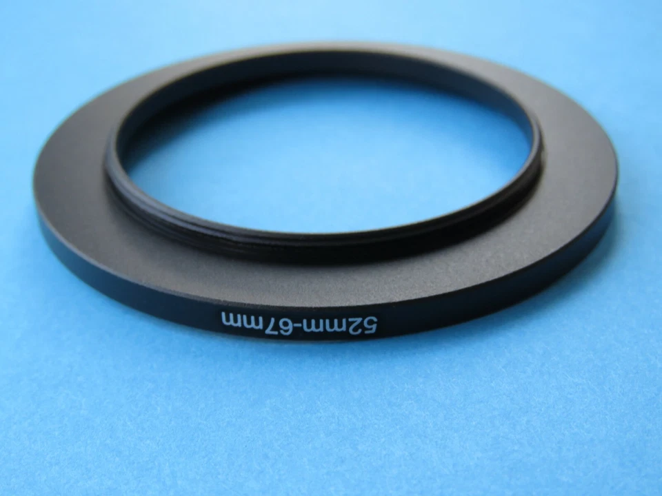 52mm to 67mm Step Up Step-Up Ring Camera Lens Filter Adapter Ring 52mm-67mm - Image 2 of 2
