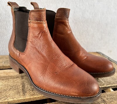 Bull Boxer Chelsea Ankle Boots BOHO Preppy Heritage Women's Size 6