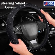 Diamante Car Steering Wheel Cover Diamond Sparkle Bling Women Gift Accessories Diamante Car Steering Wheel Cover Diamond Sparkle Bling Women Gift Accessories