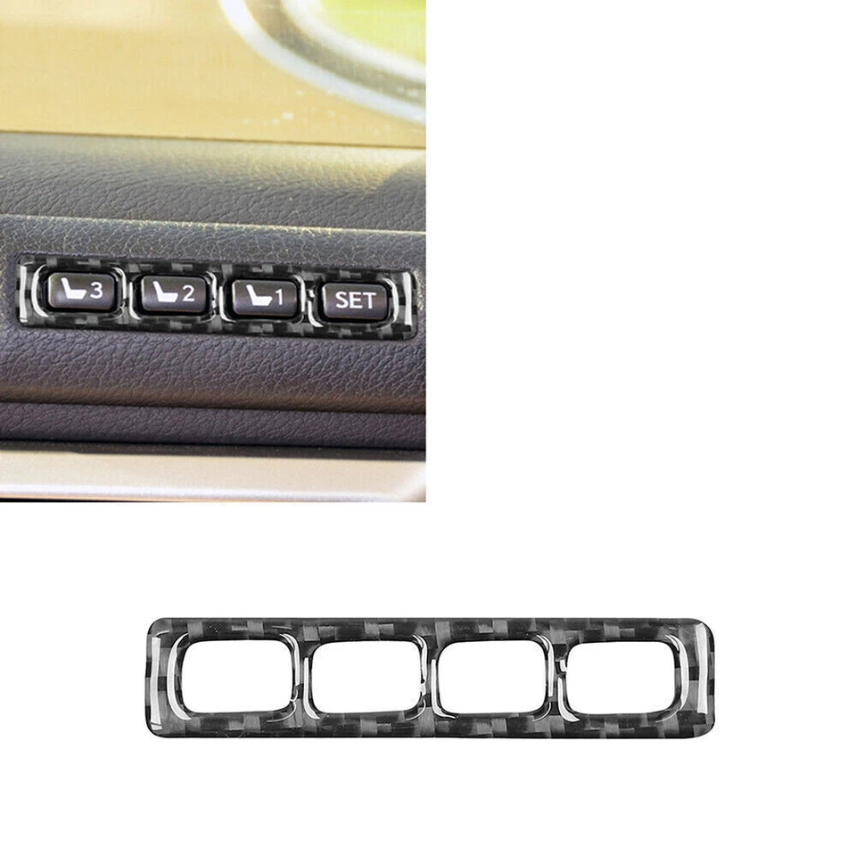 Juego completo de 24 piezas de cubierta interior de fibra de carbono para Lexus CT200h 2011-2017 Foto 3 de 4