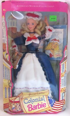 Vintage 1994 Barbie, Special Edition, Colonial Barbie. 12578.