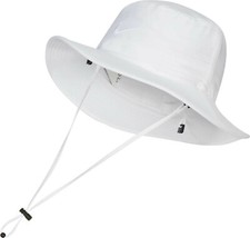 NEW NIKE M/L Adult DRI-FIT Reversible Hat Bucket Golf Cap-White AJ5468-100