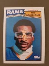 1987 Topps Football Card #146 Eric Dickerson NM - MT