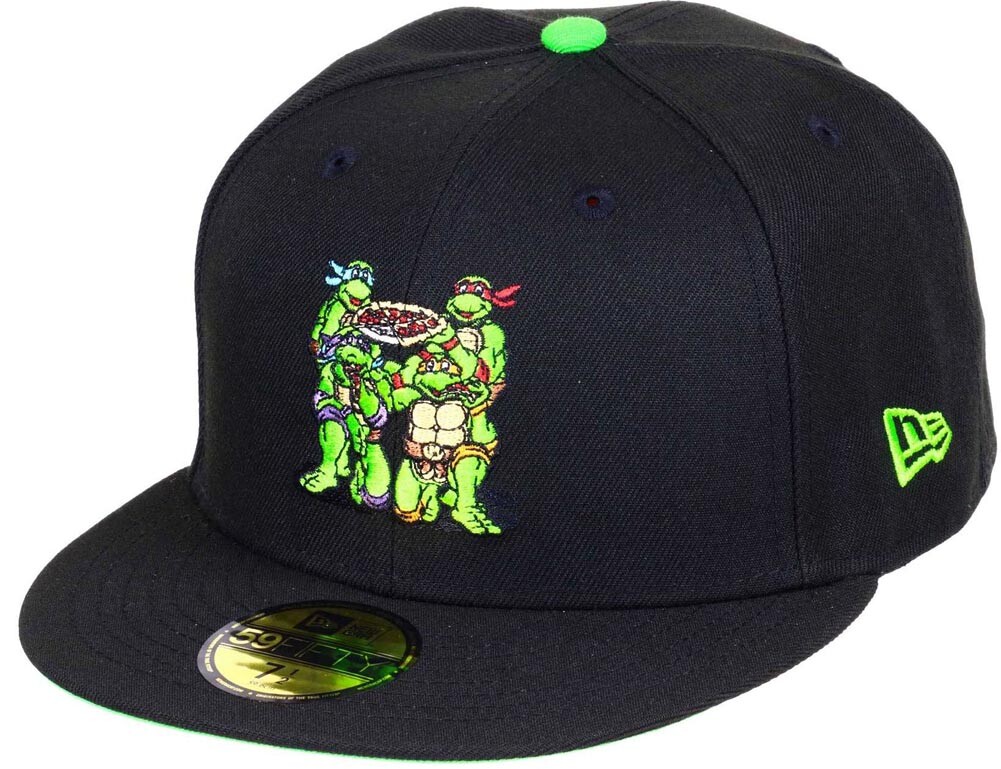 New Era Teenage Mutant Ninja Turtles Gang All Black 59Fifty Limited Fitted Cap