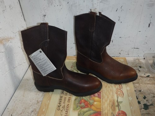 Red Wing Men's Pecos Boots 1132 10.5 D Rattlesnake Soles New