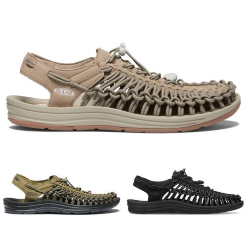 Keen Sandals - Mens Keen Uneek sandals - Black, Taupe, Olive Keen Sandals - Mens Keen Uneek sandals - Black, Taupe, Olive