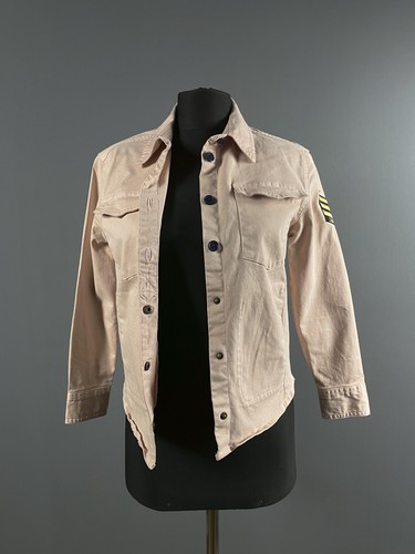 Zadig & Voltaire Gilrl Pink Embroidered Snake Military Bonnie Jacket Size 10 138 - Picture 7 of 12