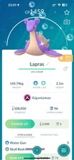 Shiny GMAX Lapras P T C Read description