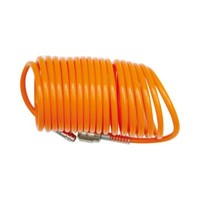 Druckluftschlauch 5 M Spiralschlauch Mit Schnellkupplung