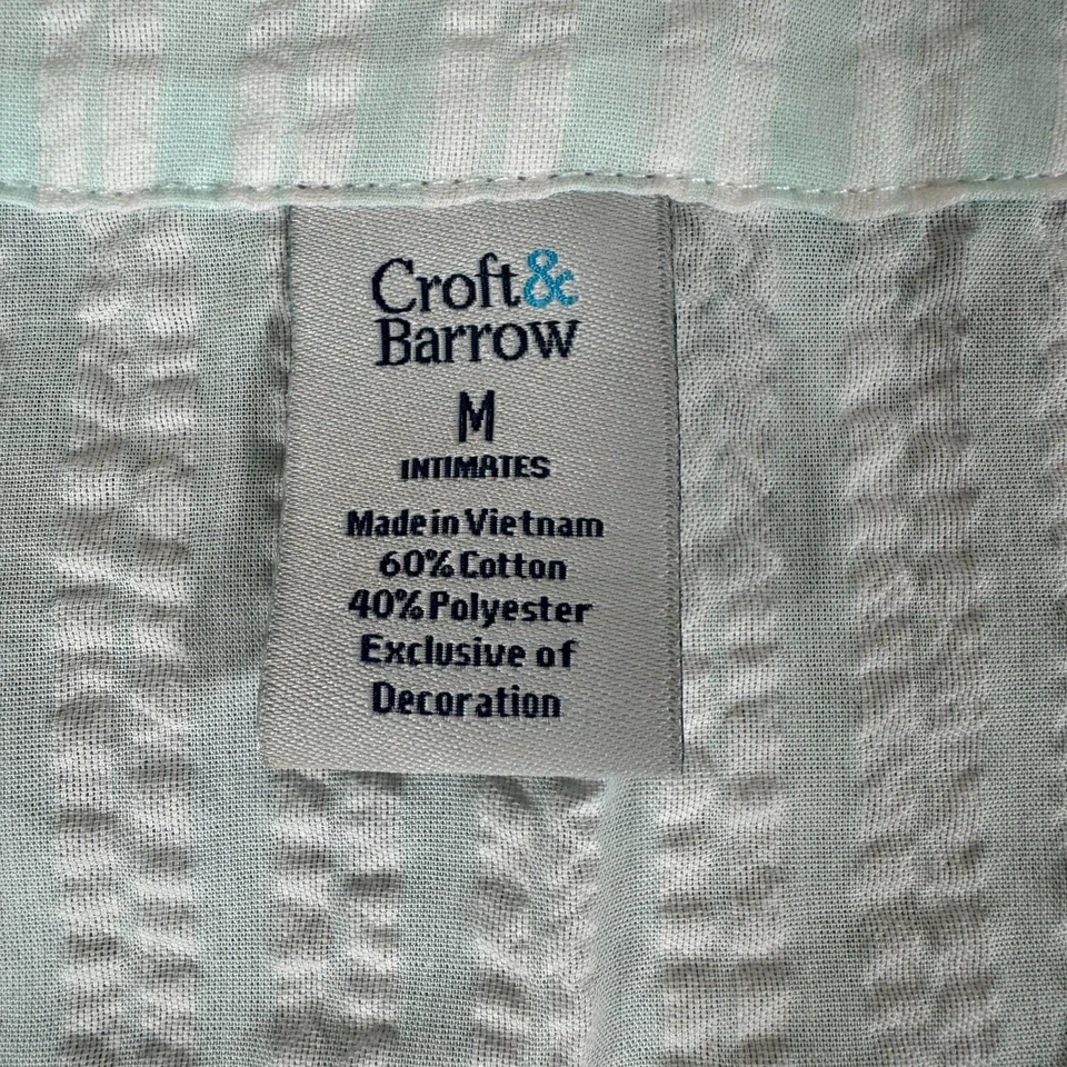 Camisón Abrigo Casa Vintage Mediano Bordado Seersucker Cremallera Completa Grandmacore Foto 4 de 4