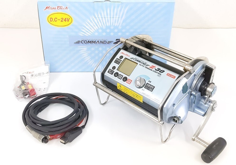 Miya Epoch COMMAND Z-30 Electric Reel 24V Big Game Deep Miya Epoch COMMAND Z-30 Electric Reel 24V Big Game Deep