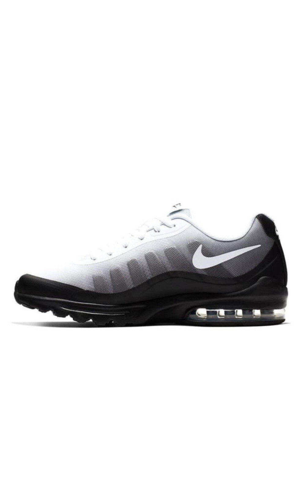 nike air max invigor black white grey