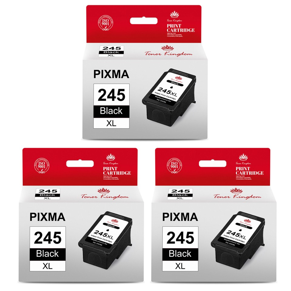 3 Pezzi Inchiostro A Colori PG-245XL Nero E CL-246XL Per Canon - Foto 8