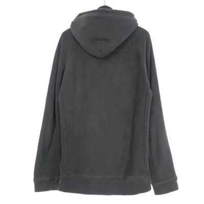 Diesel Zip Up Hoodie Parka Long Sleeve S Fade Black Men