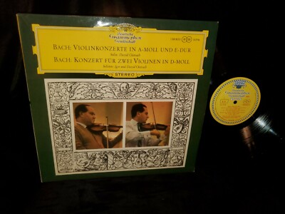 Bach Violin Concerto in A-Moll Igor & David Oistrach LP DGG Stereo 138820