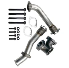 Turbocharger Diesel With Hardware Bellowed Up Pipe Kit For Ford 1999.5-2003 7.3L