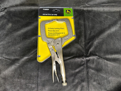 John Deere OEM 11-inch C-Clamp Locking Pliers - TY26824 | eBay