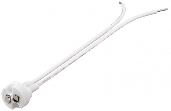 GX6.35 porta lampada con cavetti