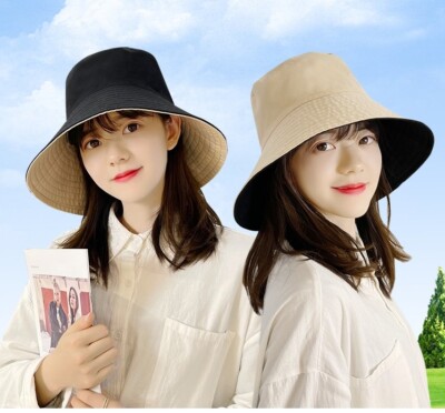Cotton Bucket Hat Sonnenhut Sonnenschutzhut Fischerhut aus 100% Baumwolle