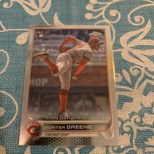 2022 Chrome Update Base Rookie Debut Hunter Greene #USC93  - Cincinnati Reds