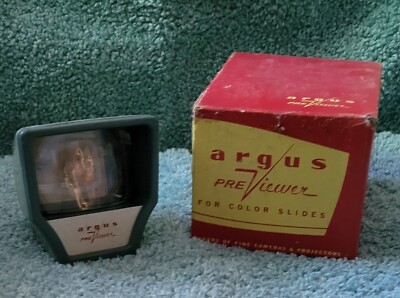 Vintage Argus Individual Slide Viewer/Pre Viewer