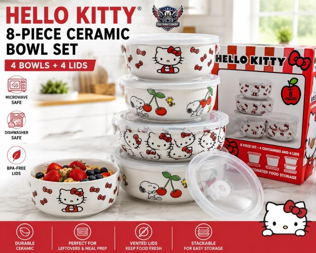 Hello Kitty Food Storage Container for sale - eBay