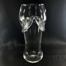 PRETENTIOUS BEER GLASS COMPANY (PBGC) Hand Blown THE ALE GLASS 7.25"
