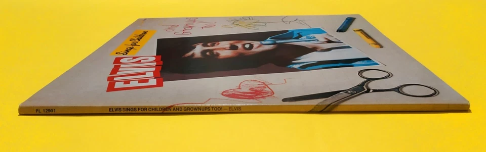 ELVIS PRESLEY (33 RPM-ITALY) PL 12901 "ELVIS SINGS FOR CHILDREN" (PROMO COPY) - Immagine 3 di 4