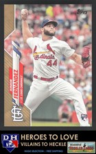 2020 Topps Gold #/2020 Junior Fernandez #615 St. Louis Cardinals SN,RC