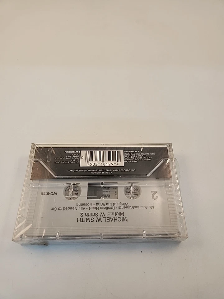 Christian Music Michael W Smith 2 Contemporary Songs Cassette Tape Vintage 1984. - Image 4 of 4