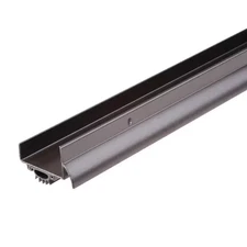 1.75 In. X 36 In. Bronze U-Shaped Door Bottom with Drip Cap