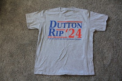Dutton Rip '24 ''Taking Them to the Train Station'' Shirt Yellowstone