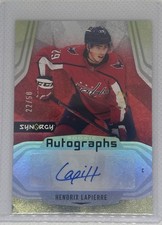 2021-22 Upper Deck Synergy Rookie Red 40/50 Hendrix Lapierre #AR-HL Auto 0v41