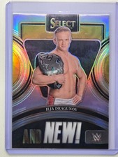 Ilja Dragunov 2024 Panini Select WWE #3 AND NEW! Silver Prizm Trading Card