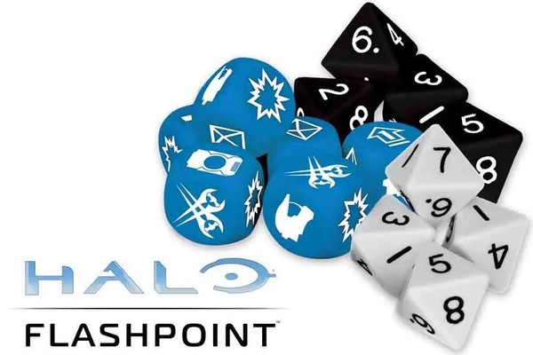Halo: Flashpoint - Dice Booster FüR Strategiespiele-image