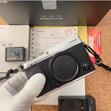 Fujifilm X-E3 24mp Mirrorless Digital Camera -Silver English