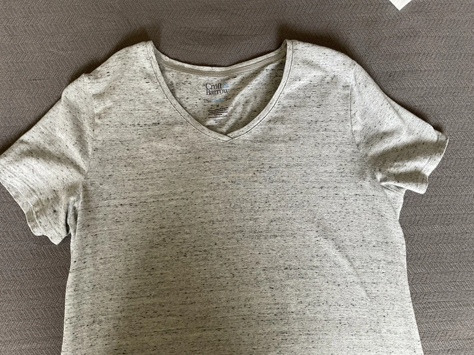 Lot Of 4 Womens Tee Shirts Croft & Barrow Size Med. White Olive St. John’s Bay - Image 4 of 4